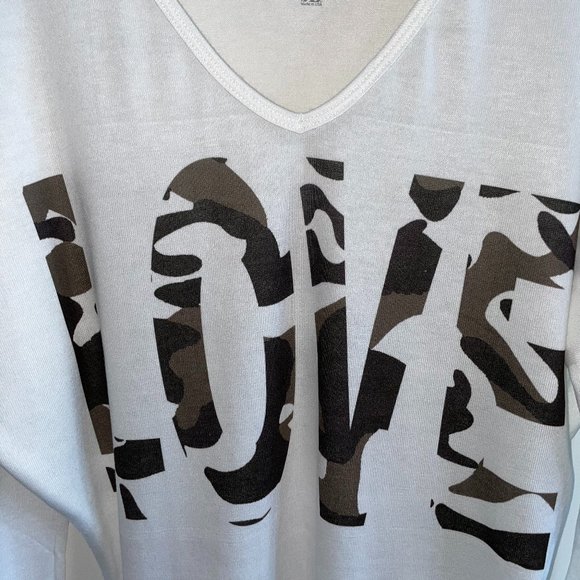 NWOT Rayon Dolman sleeve top - Picture 5 of 7